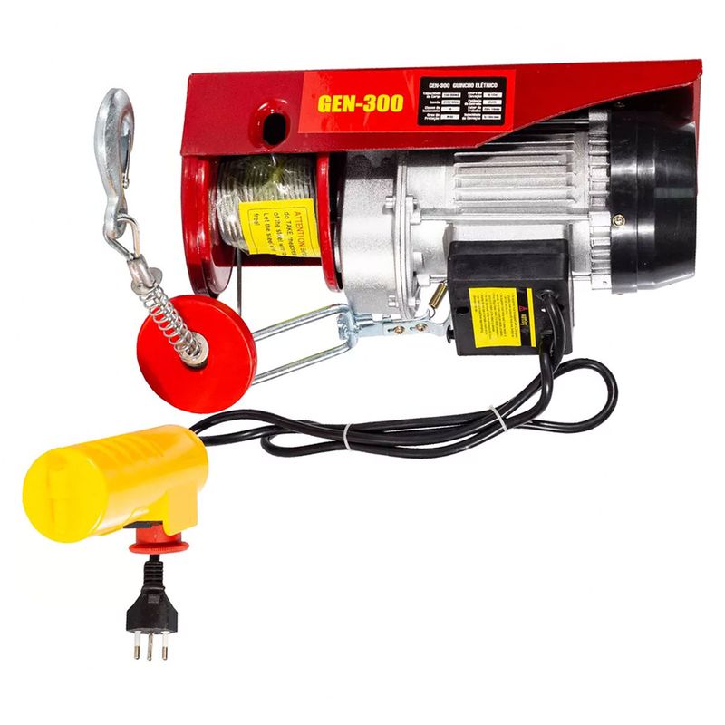 Guincho Elétrico 150 á 300kg - 220V 60HZ (GEN - 300) - Noll