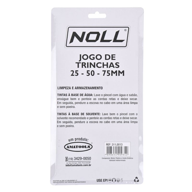 Jogo de Trinchas Com 3 Peças (311,0013) - Noll