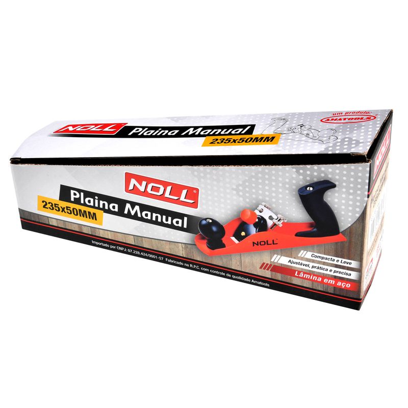 Plaina Manual PRO 235 x 50mm (387,0002) - Noll