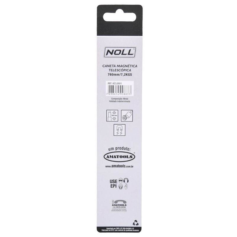 Caneta Magnética Telescópica 760mm - 7,2kg (623,0001) - Noll