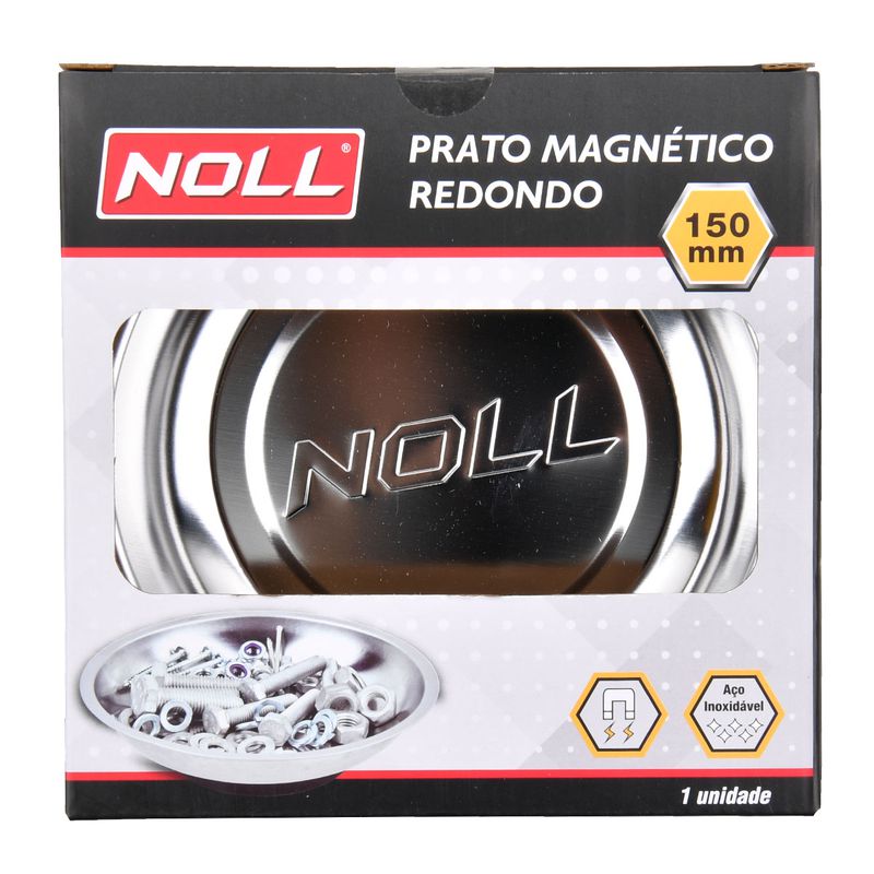 Prato Magnético Redondo 6'' - 150mm (634,0001) - Noll
