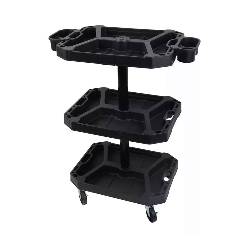 Carrinho Para Ferramentas Com 3 Bandejas Modulares (326085) - Tactix