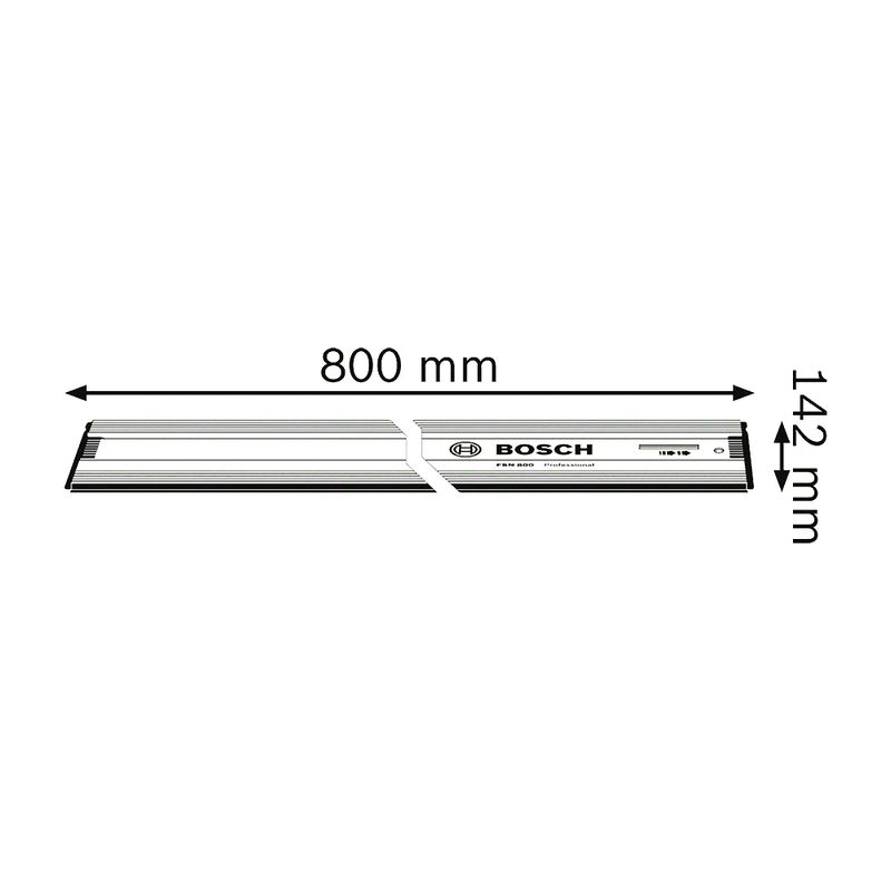Trilho Guia Bosch FS 800 para Serra circular GKS 65 GCE