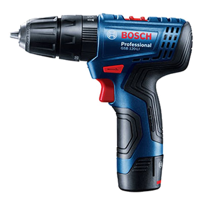 Parafusadeira Furadeira GSB 120-LI 12V 2 baterias e maleta - Bosch
