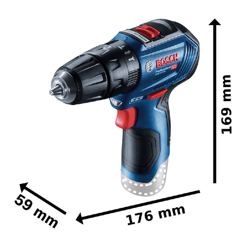 Parafusadeira / Furadeira de Impacto SB (GSB 12V-30) - Bosch