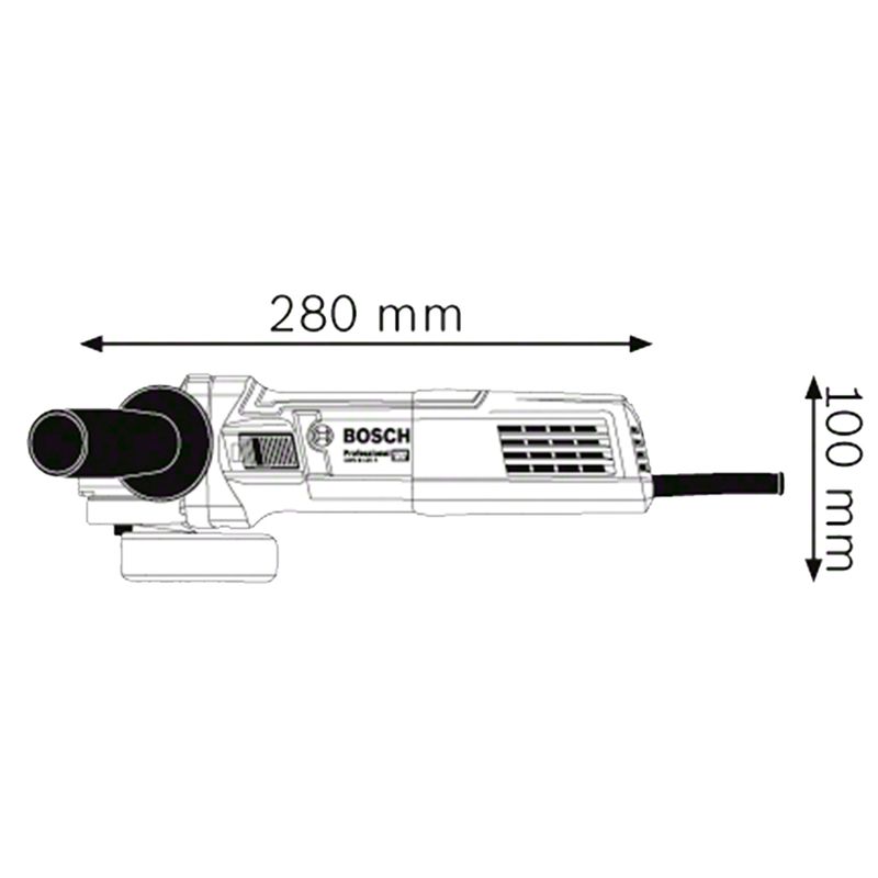 Esmerilhadeira Angular de 5'' Bosch GWS 9-125 900W