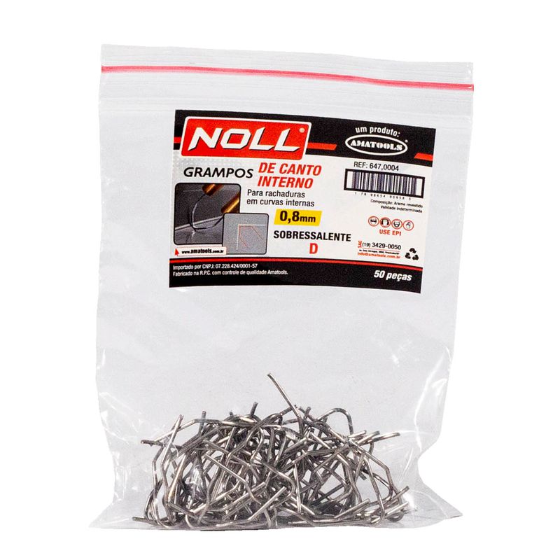 Grampo Canto Interno Para Pistola de Solda Plástico 0,8mm (647,0004) - Noll