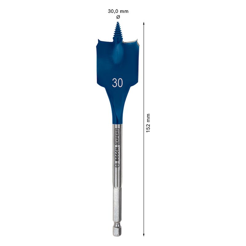 Broca para madeira Bosch EXPERT Self Cut Speed 30 x 152mm