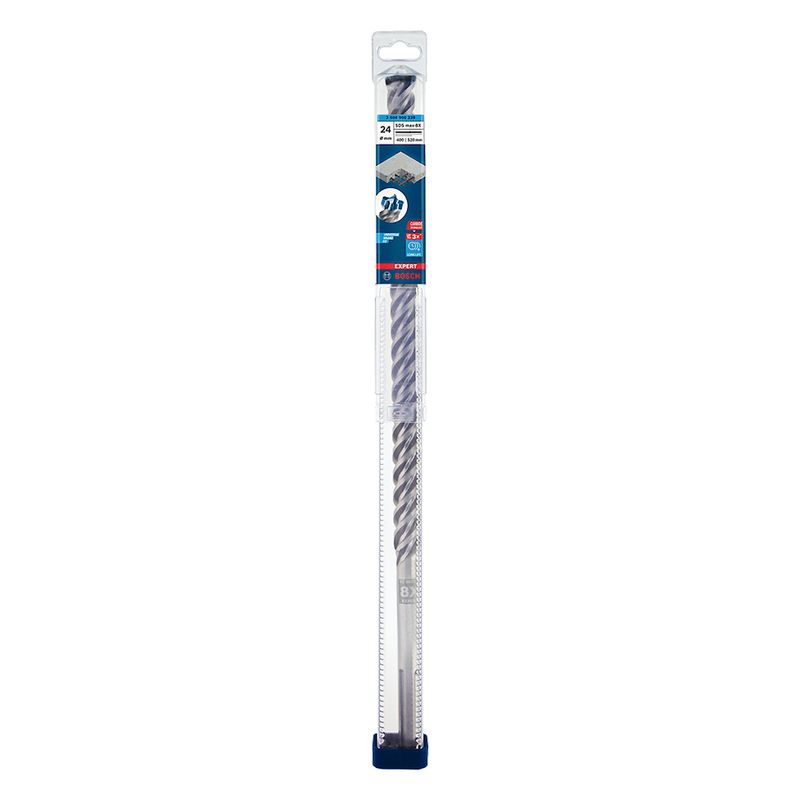 Broca para concreto Bosch EXPERT SDS Max-8X Diâmetro24 x 400 x 520 mm