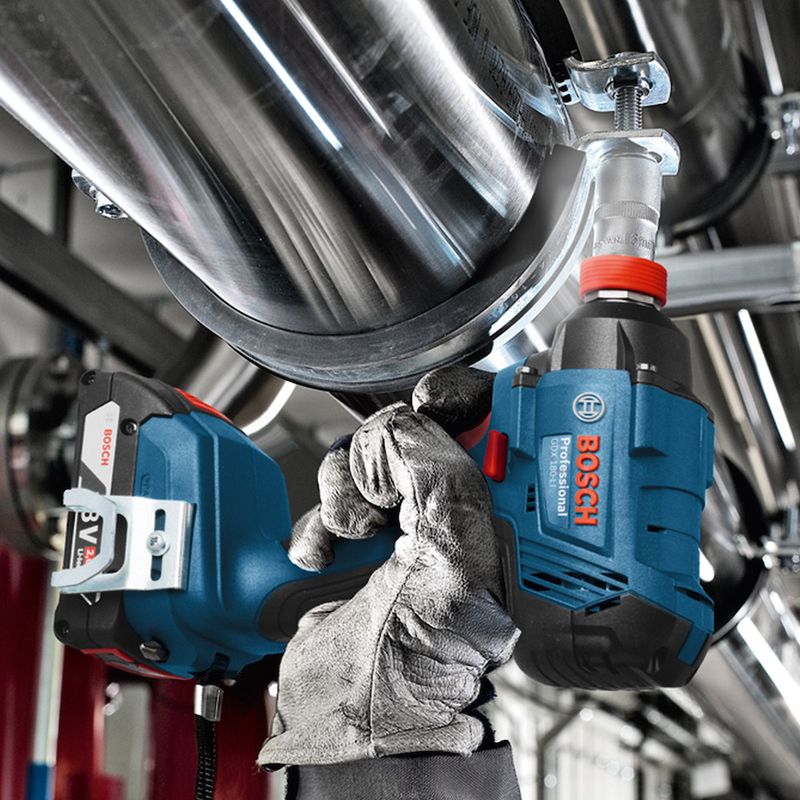 Chave de impacto a bateria Bosch GDX 180-LI, 180Nm, 18V SB