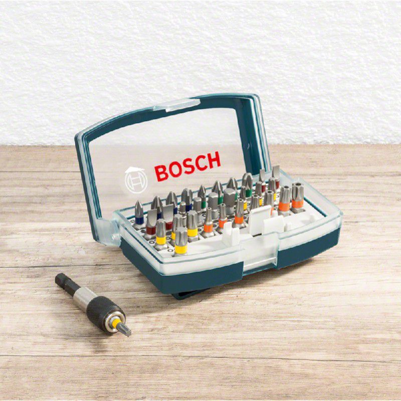 Kit de Pontas para parafusar Bosch com 32 unidades