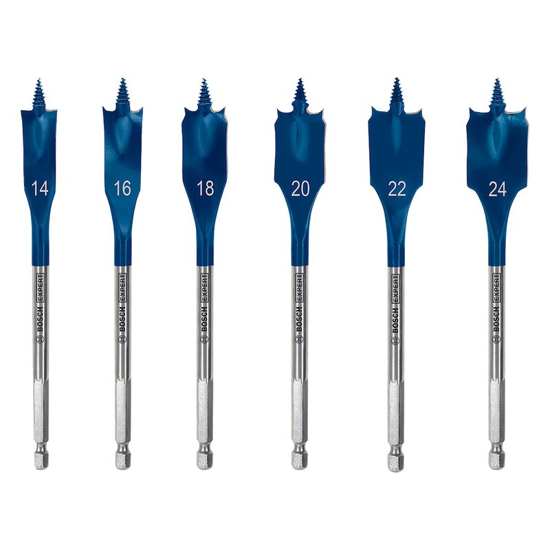 Jogo com 6 brocas Bosch EXPERT Self Cut Speed 14-24mm x 152mm