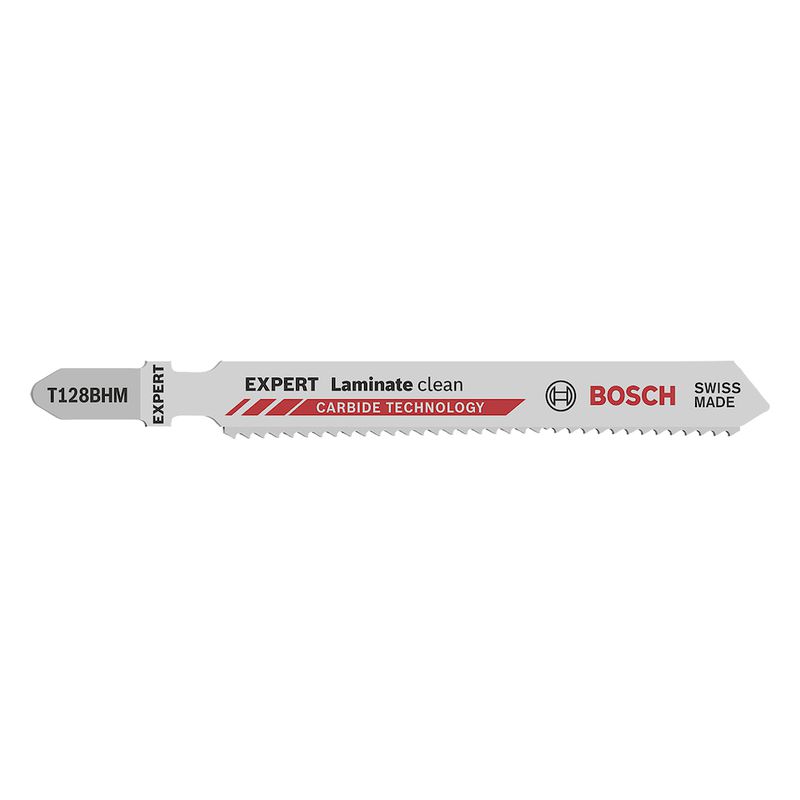 Lâmina de serra tico tico Bosch EXPERT Laminate Clean T128BHM, 2 lâminas