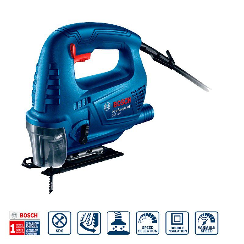 Serra Tico-Tico Bosch GST 700 500W com 1 lâmina de serra
