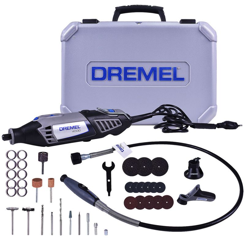Micro Retífica Profissional Dremel 4000 Com 36 Acessórios - DREMEL