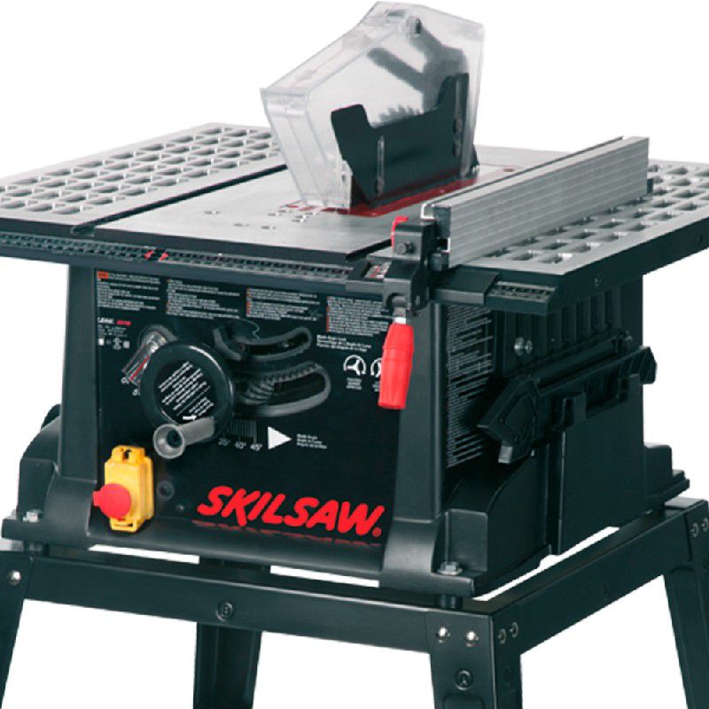 Serra de Mesa Skil 3610 1600W com 1 Disco, 2 Chaves, 1 Régua, 1 Transferidor, 1 Sticker e Conjunto estrutura de sustentação - Skil