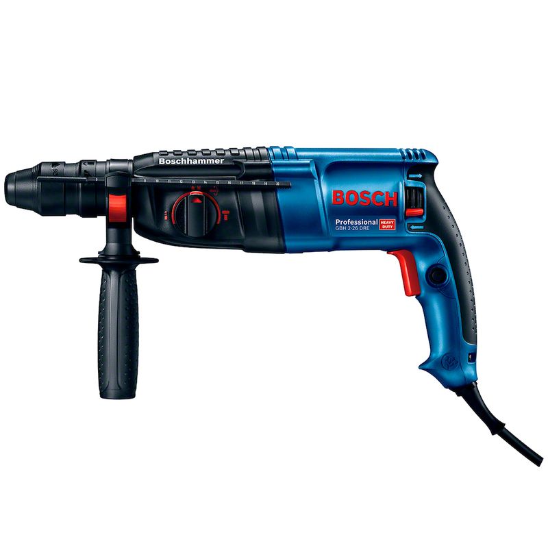 Martelo Perfurador Rompedor Bosch GBH 2-26 DRE 800W 3,0J EPTA em Maleta