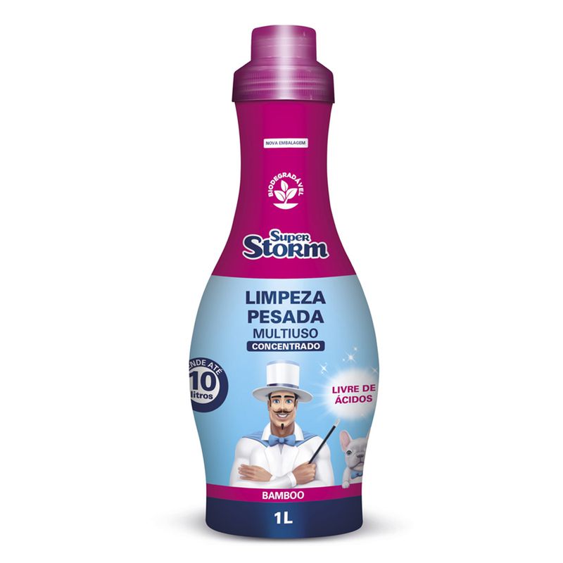 Super Storm Limpeza Pesada Multiuso 1L (FM047) - Pulvitec