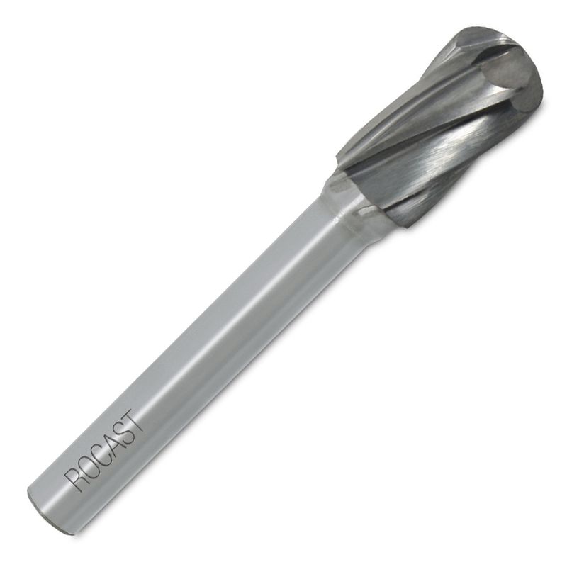 Lima Rotativa Cilíndrica Com Raio Para Alumínio 16mm (45,0088) - Rocast