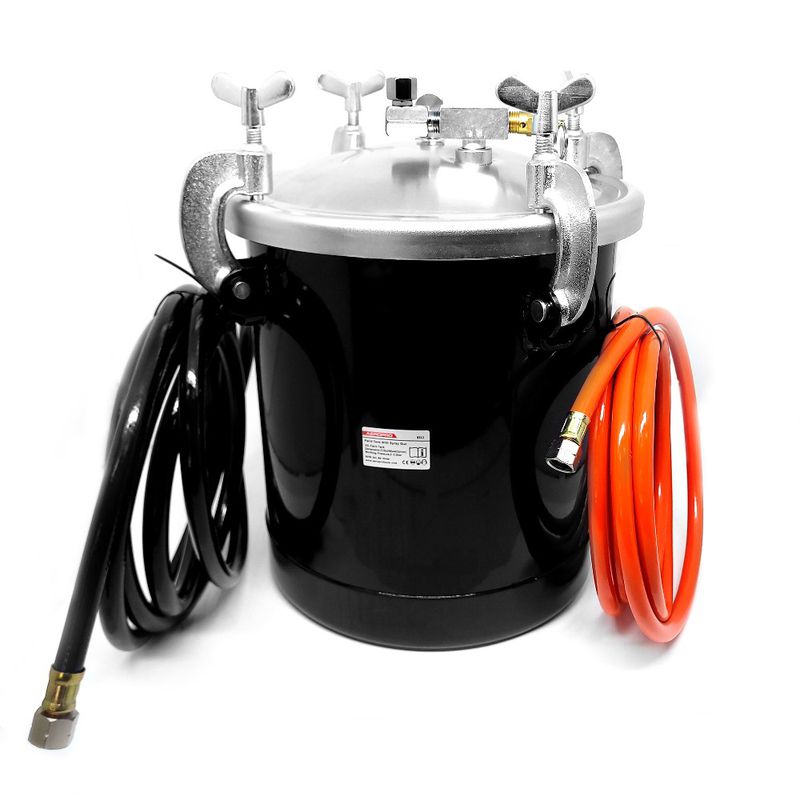 Tanque de Pressão Para Pintura 10Lts (RP8312) - Aeropro