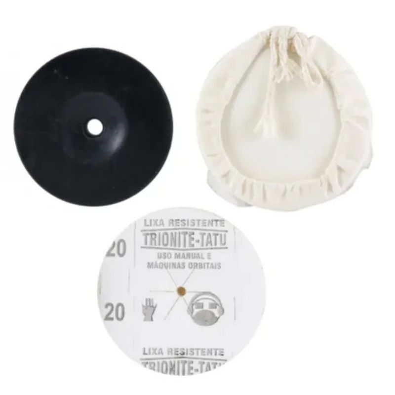 Kit Para Polir e lixar 9 Peças (2608620745) - Bosch