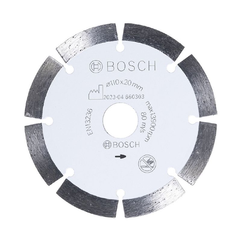 Disco Diamantado Multimaterial Segmentado 110mm (2608615229) - Bosch