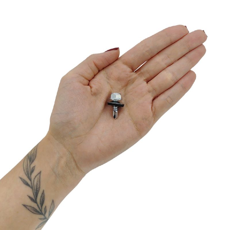 Kit Parafuso Autobrocante Cabeça Sextavada Com Arruela 6,3mmx3/4'' 16,0010 (Com 100 Unidades) - Nord