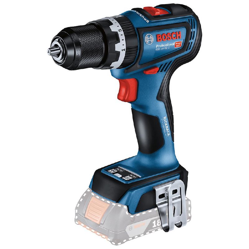 Parafusadeira / Furadeira de Impacto à Bateria 18V Brushless - SB (GSB 18V-90C) - Bosch