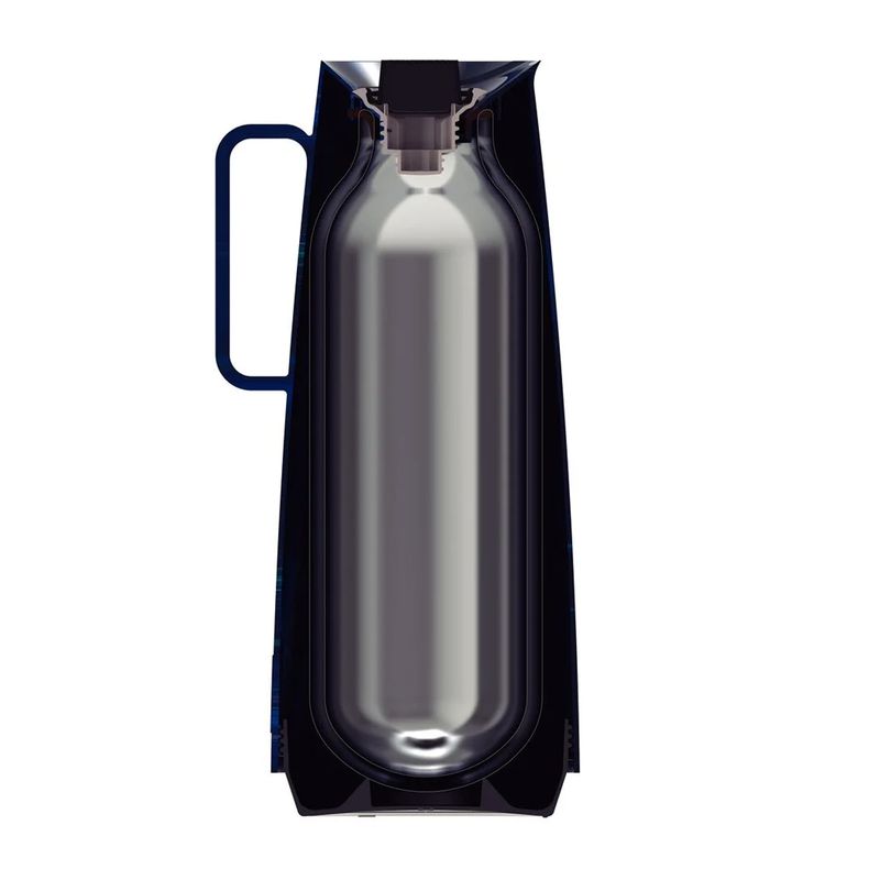 Bule Térmico em Plástico Marmorizado Azul - Exata 1L (61636/221) - Tramontina