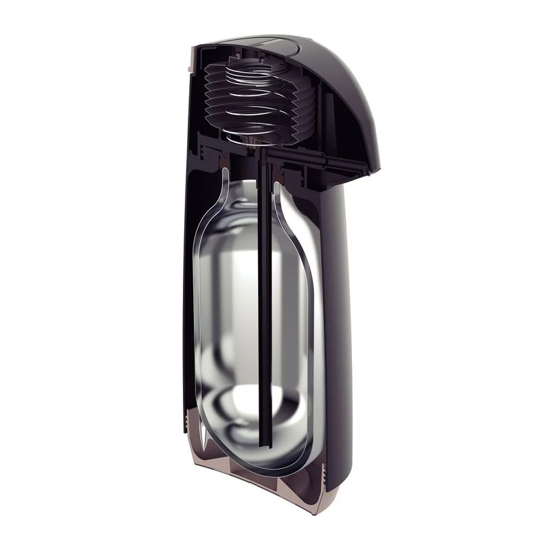 Garrafa Térmica Com Bomba em Plástico Preto - Exata 1L (61639/103) - Tramontina
