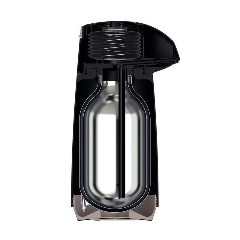 Garrafa Térmica Com Bomba em Plástico Preto - Exata 1L (61639/103) - Tramontina