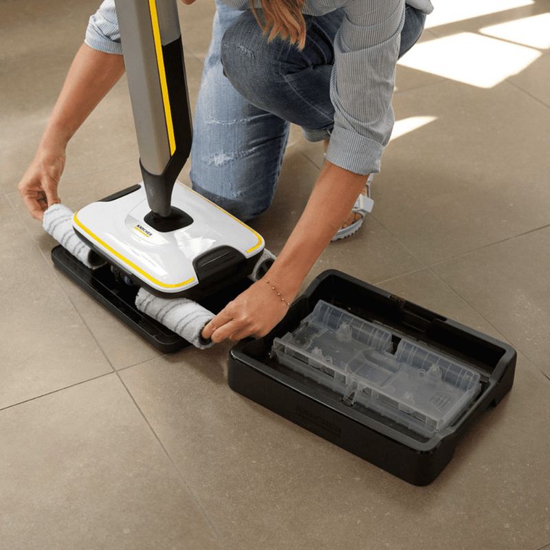 Limpadora de Pisos MOP Elétrico à Bateria 4 em 1 FC7 Bivolt - Kärcher