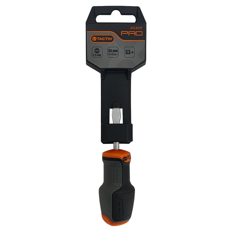 Chave de Fenda Toco 1/4'' x 1.1/2'' (205305P) - Tactix