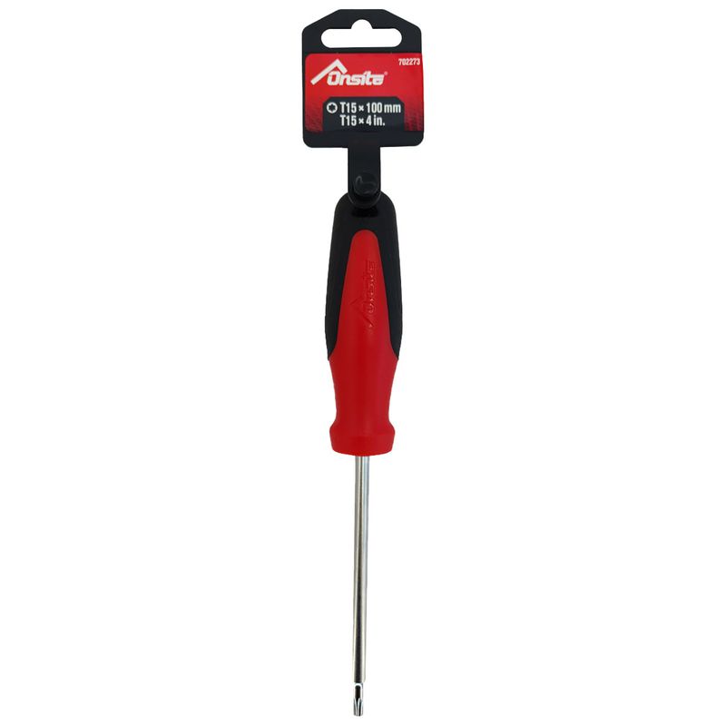 Chave Torx Com Cabo Reto T15 x 4'' (702273) - Onsite