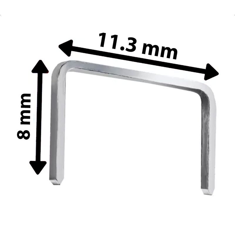 Grampo Para Grampeador Profissional - 8mm (705732) - Onsite