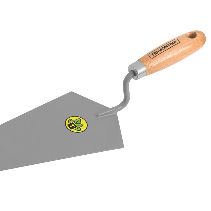 Colher de Pedreiro Com Cabo em Madeira 10'' (77350/105) - Tramontina