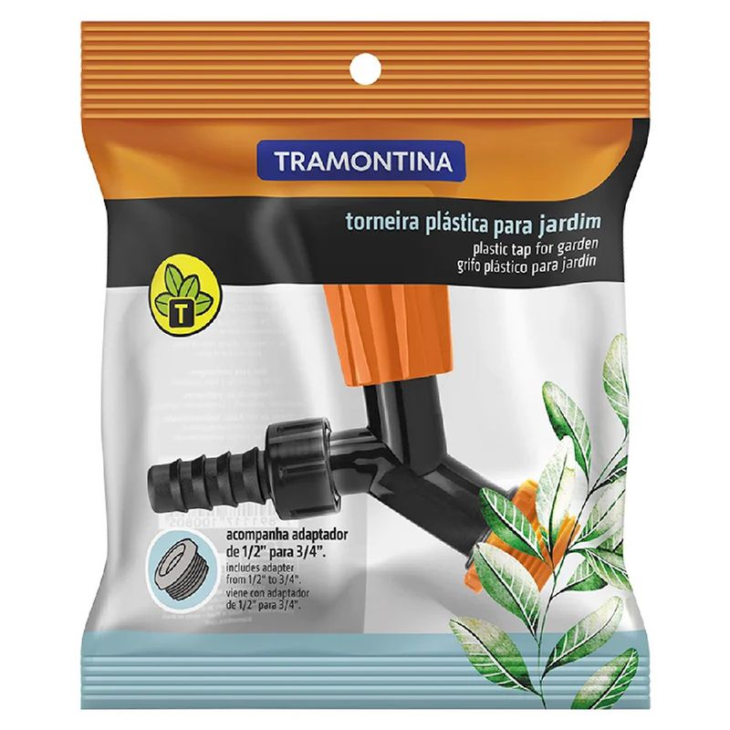 Torneira Plástica Com Redução Para Jardim (78440/504) - Tramontina