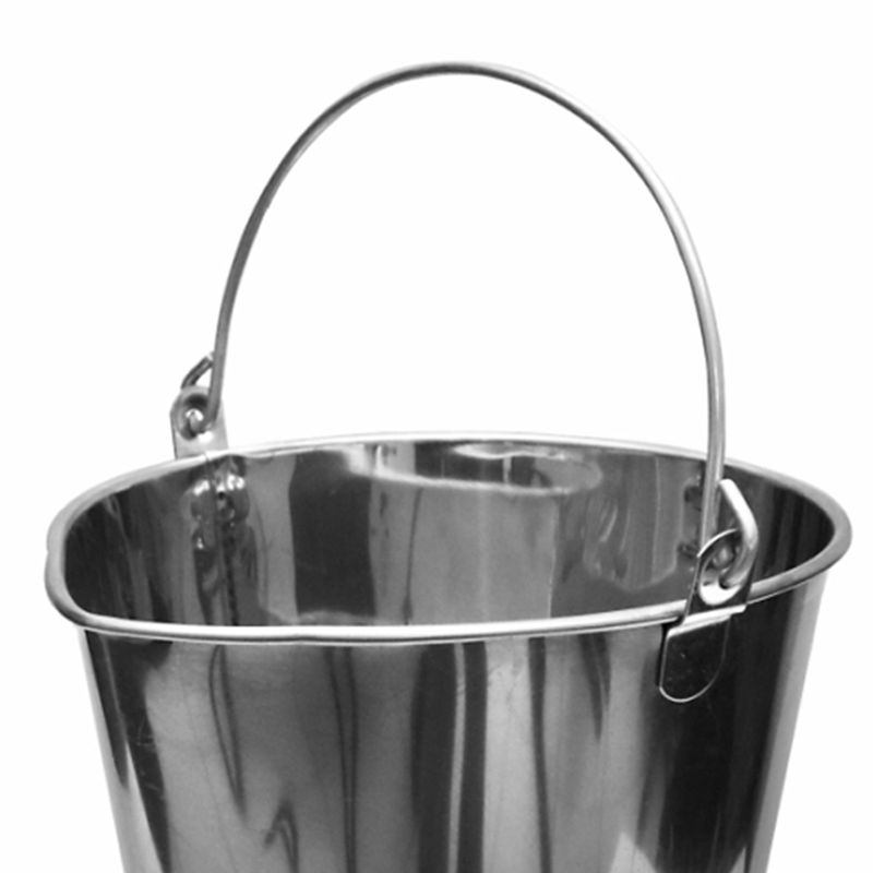 Balde Graduado em Aço Inox 10L (2042W) - Lupus