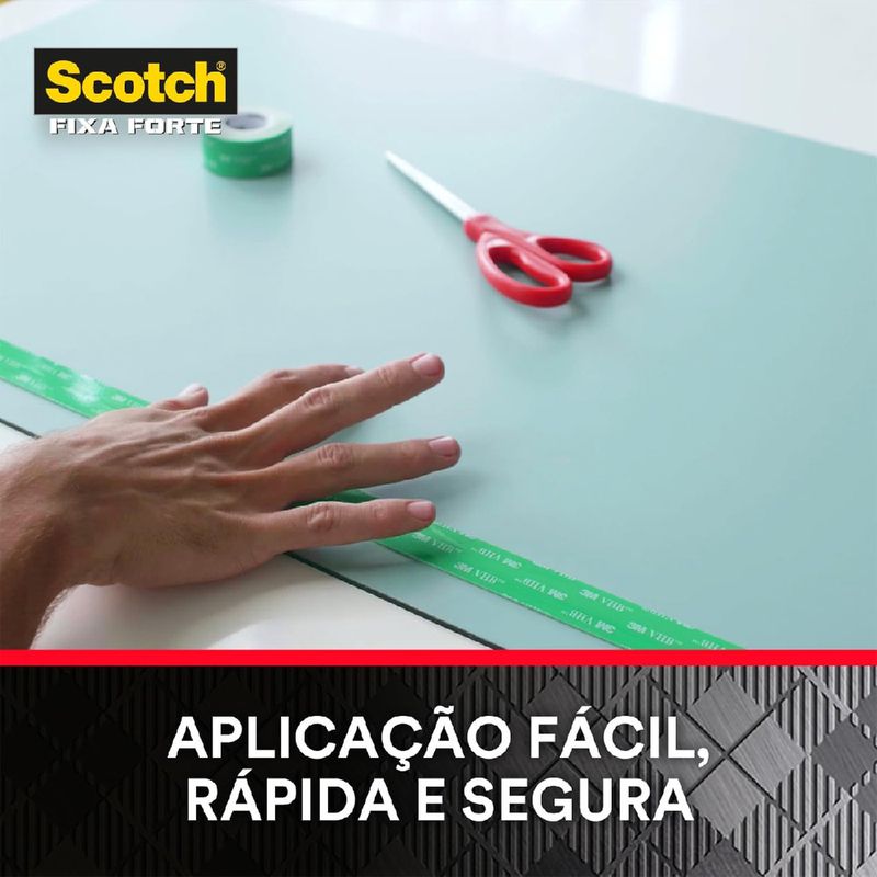 Fita Dupla Face Scotch Fixa Forte Extrema 12mm x 2m (HB004750087) - 3M