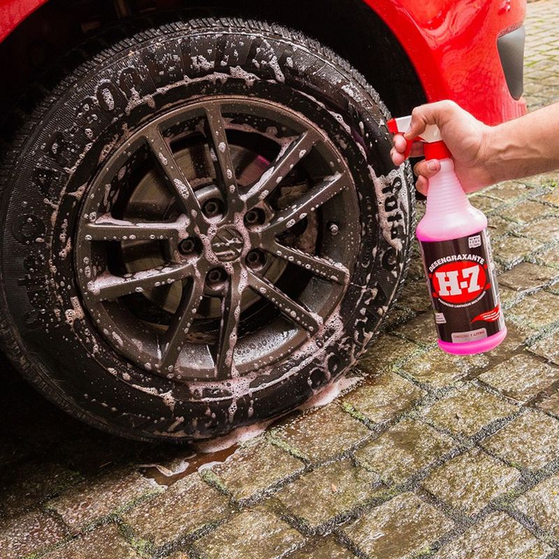 Kit Desengraxante Removedor Multiuso 1L Spray Com Refil 1L - H7