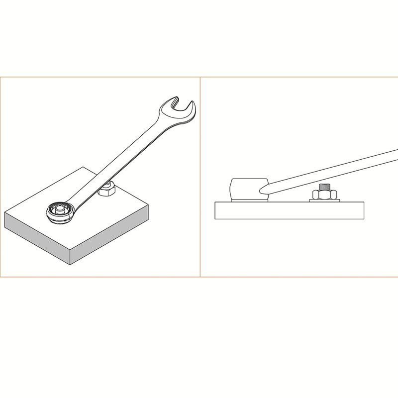 Chave Combinada Cobre-berílio 1/2'' Tramontina PRO