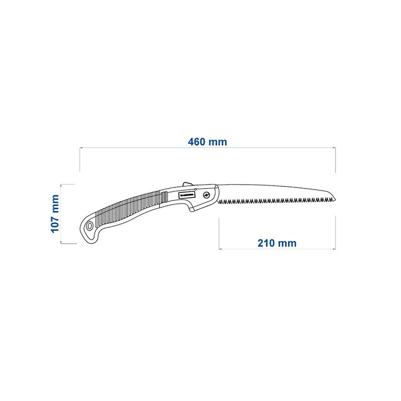 Serrote de Poda Profissional Dobrável 8'' / 210mm (78372/401) - Tramontina