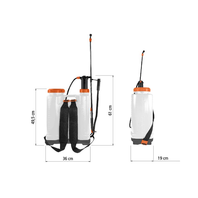 Pulverizador Costal Manual 20L (78620/206) - Tramontina