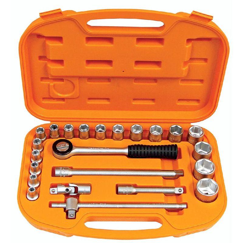 Jogo Soquete Sextavado 1/2'' - 23 Peças (44831/222) - Tramontina Pro
