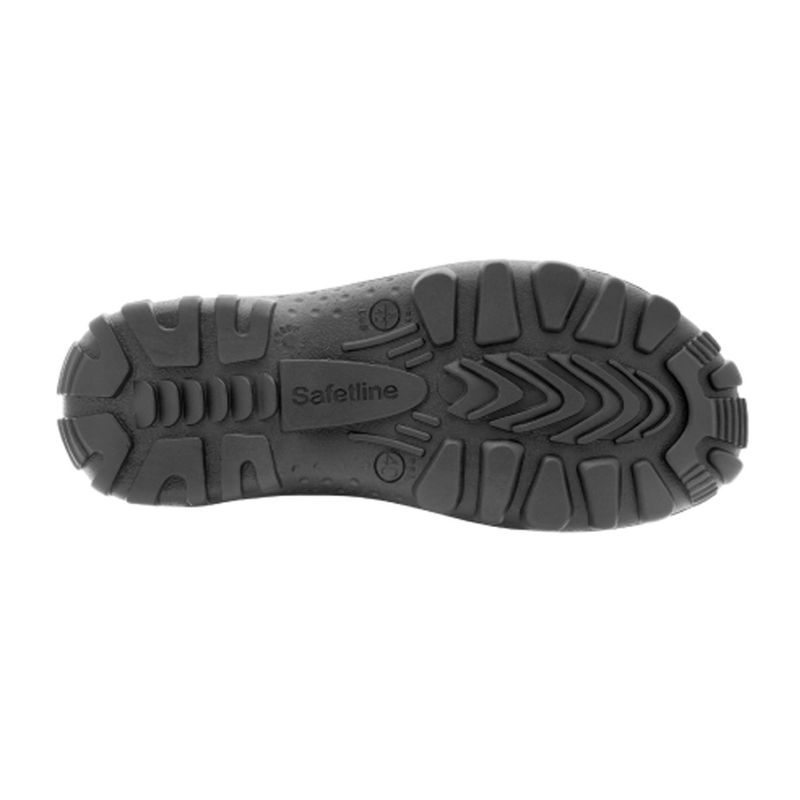 Botina Nobuck Caramelo Com Biqueira Plástica (4855GL/MR/NB) - Safetline