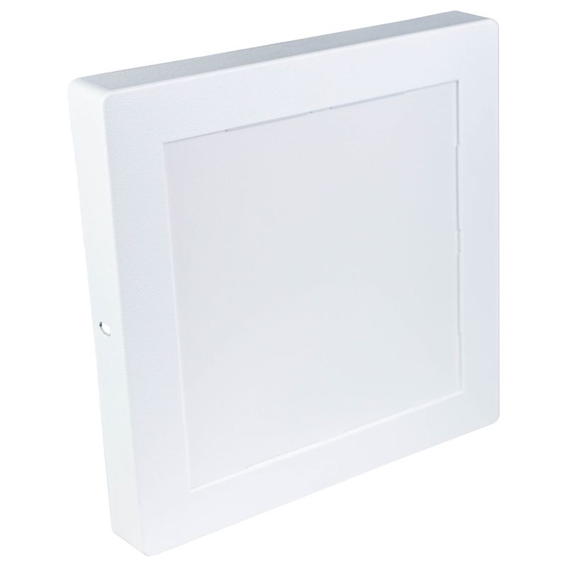 Plafon Branco Quadrado de Sobrepor em LED 18W (520,0054) - Noll Led