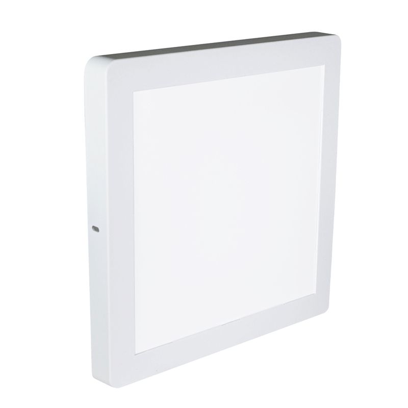 Plafon Branco Quadrado de Sobrepor em LED 24W (520,0056) - Noll Led