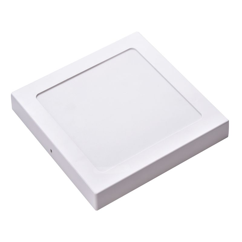Plafon Branco Quadrado de Sobrepor em LED 24W (520,0056) - Noll Led