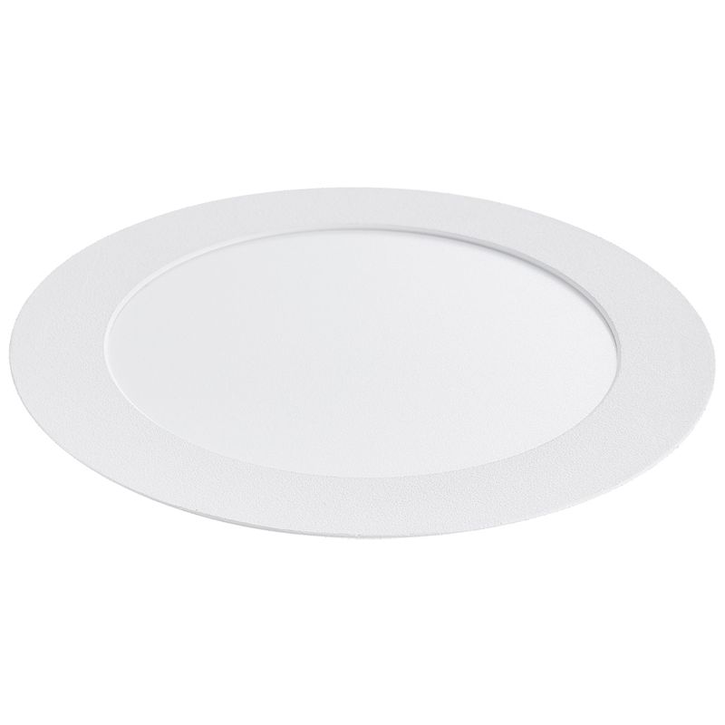 Plafon Branco Redondo de Embutir em LED 18W (520,0042) - Noll Led
