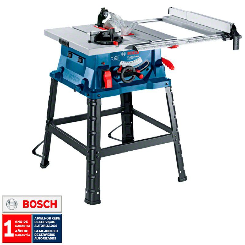 Serra de Mesa Bosch GTS 254 1800W disco de 254mm